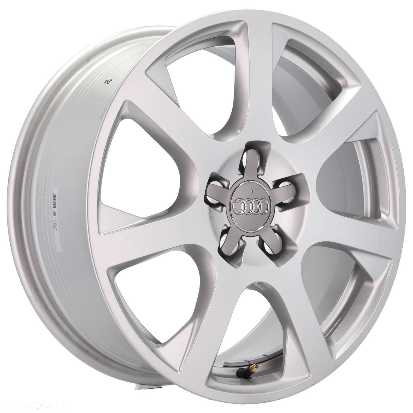 4x Felgi 17 m.in. do AUDI A4 B9 B8 B7 B6 A6 C7 C8 A3 8Y Q3 F3 - 8R0601025E - 2