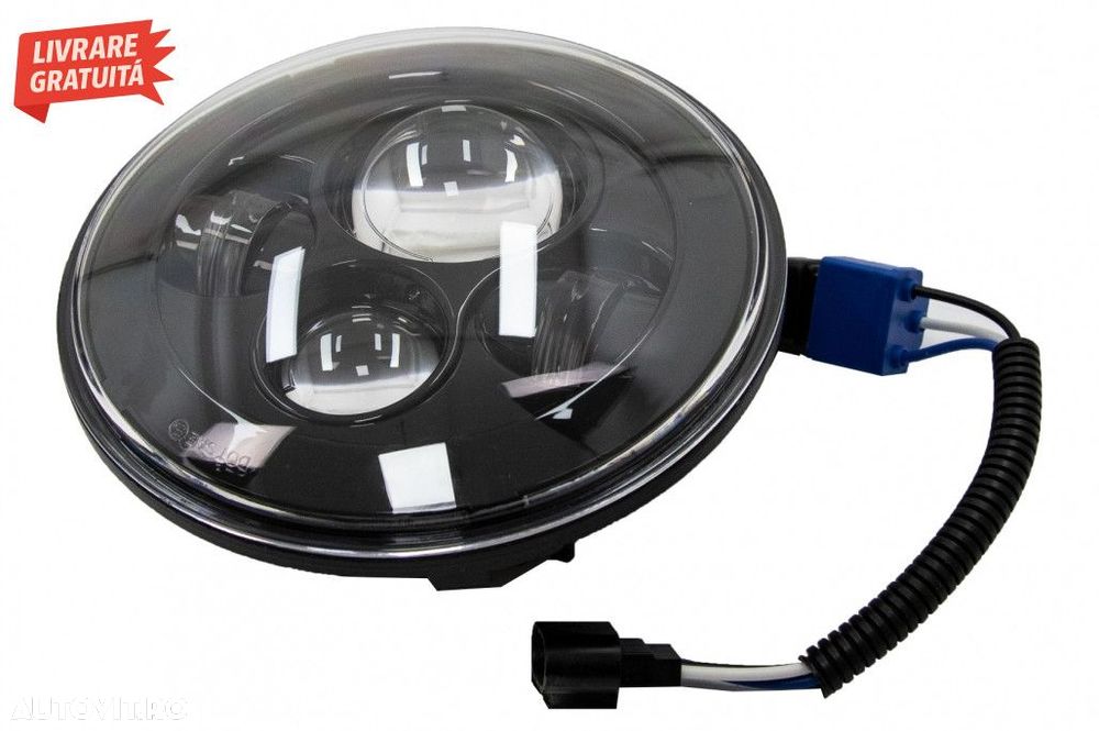 Faruri Full LED CREE Dublu Proiector Jeep Wrangler JK TJ LJ Land ROVER - 4