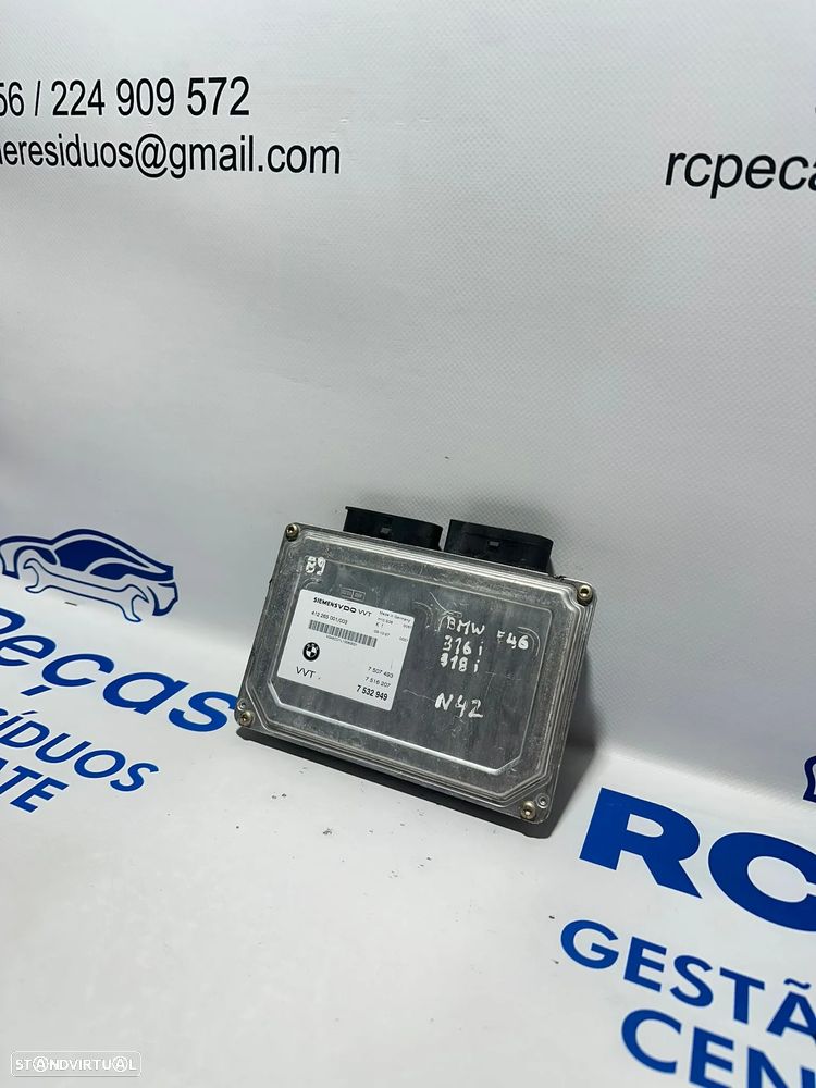 .Centralina Original Motor Siemens BMW E46 Serie 3 N42B18 N42B20 VVT Valvetronic Controlador 7532949 412265001 1998 - 2005 - 5