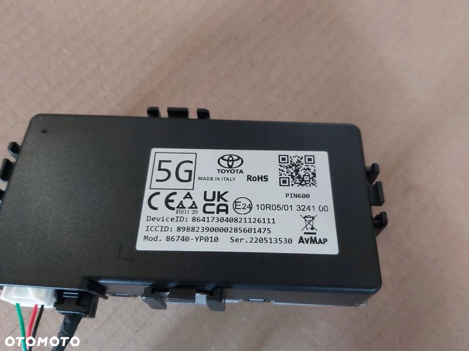 Toyota AYGO X moduł telefonu radia YARIS CROSS - 2