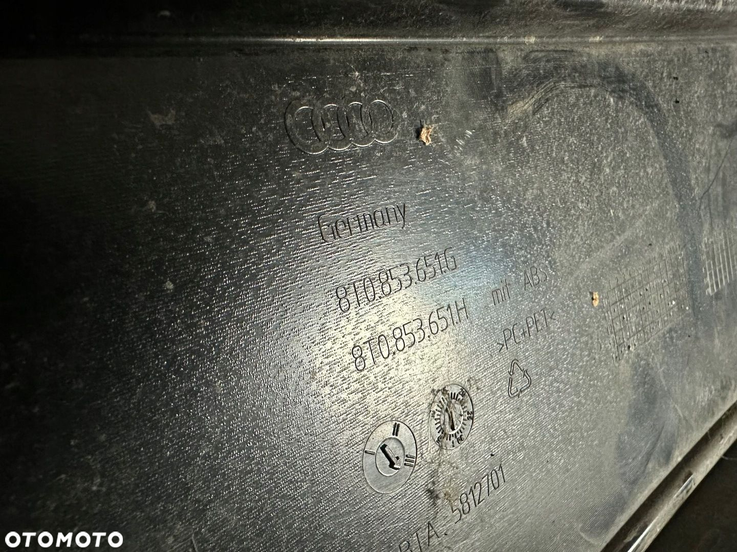 ZDERZAK PRZÓD PRZEDNI AUDI A5 I 1 8T 8T0 LIFT FL S-LINE 8T0807437AM  GRILL - 10