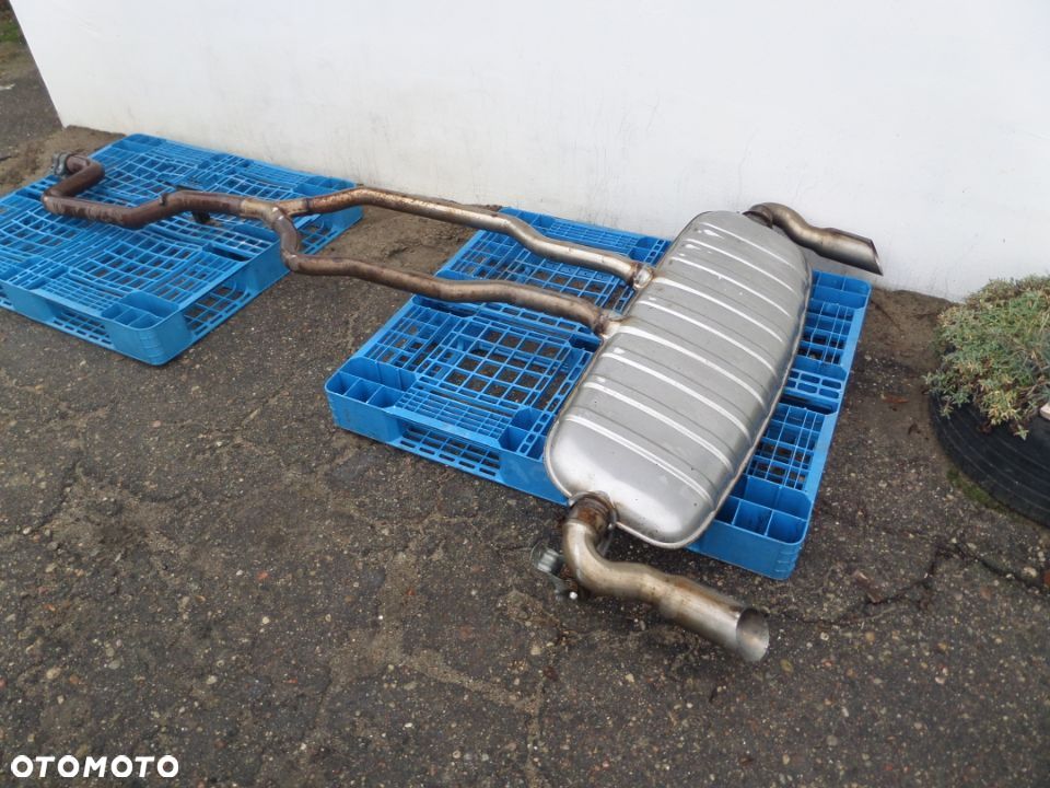AUDI Q7 4L LIFT 3.0 TDI TŁUMIK WYDECH RURA WYDECHOWA - 3