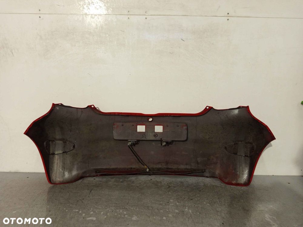 ^ ZDERZAK TYŁ TYLNY TOYOTA AYGO I 1 3P0 CZERWONY - 5