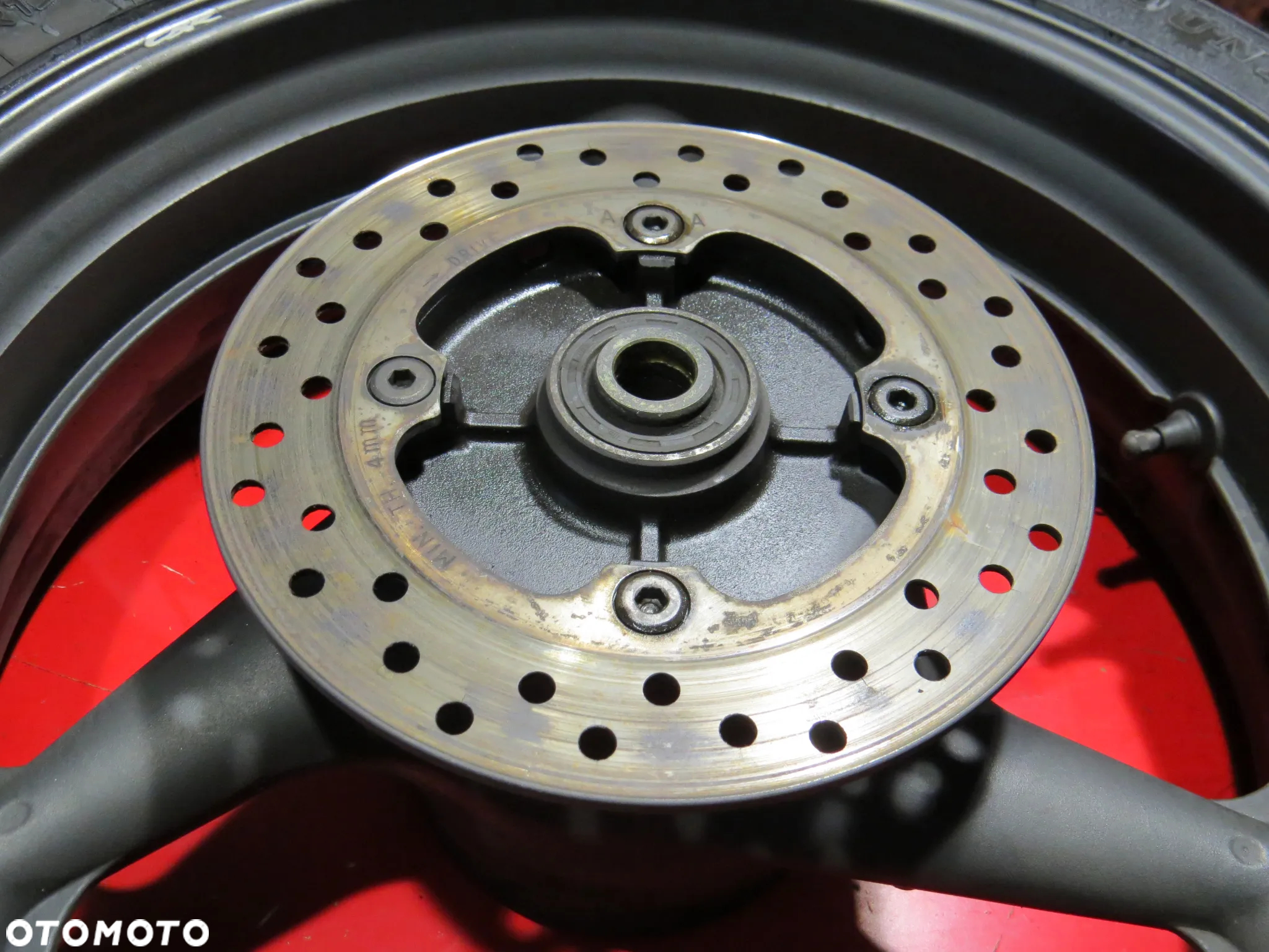 HONDA CBR 600 F4I CBR600 01-06 koło tył tylne opona felga tarcza - 2