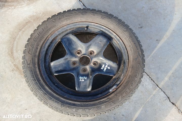 Roata de rezerva R16 5K0601027T 205/55 R16 61/2JX16H2 ET50 5K0601027T - 1