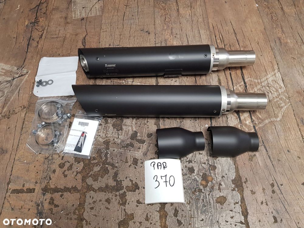 Fabrycznie nowe tłumiki Akrapovic Harley Davidson Fat Boy S-HDSTSO3-HB - 1