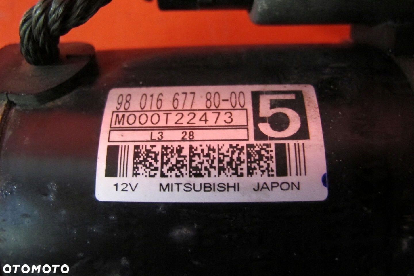 CITROEN C4 B7 II 2 1.6 eHDI 9HD DS4 I ROZRUSZNIK 9801667780 - 2