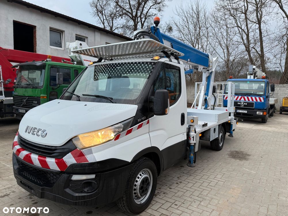 Iveco Podnośnik Koszowy Multitel MJ 226 23 Metry 12 w  Bok! Kosz 250 KG! Zwyżka! Ogon  ! UDT! jak Wumag Ruthmann GSR - 1