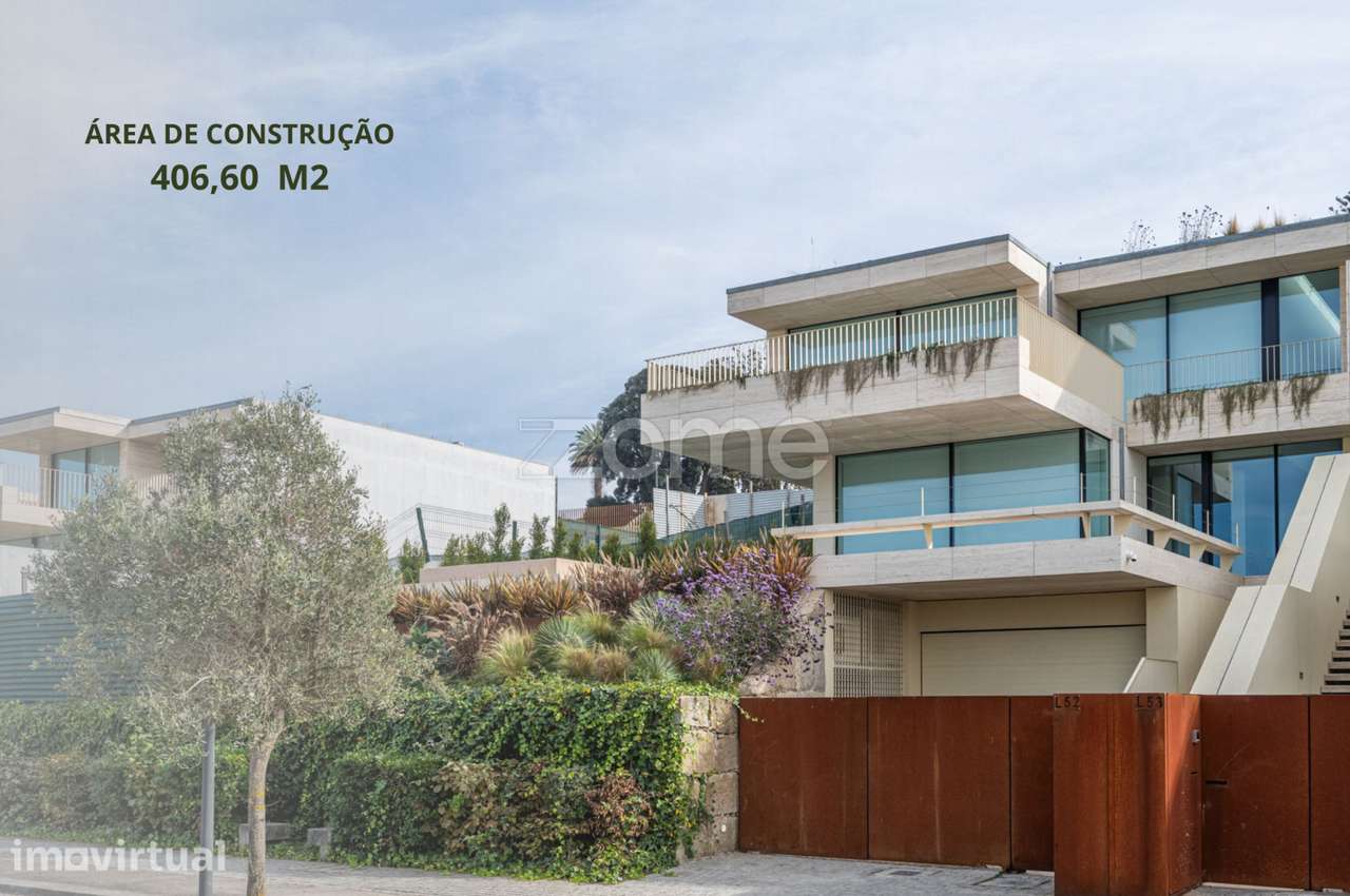 Moradia T4, vistas rio e mar, em Condomínio de Luxo, Vila Nova de G... - Grande imagem: 4/60