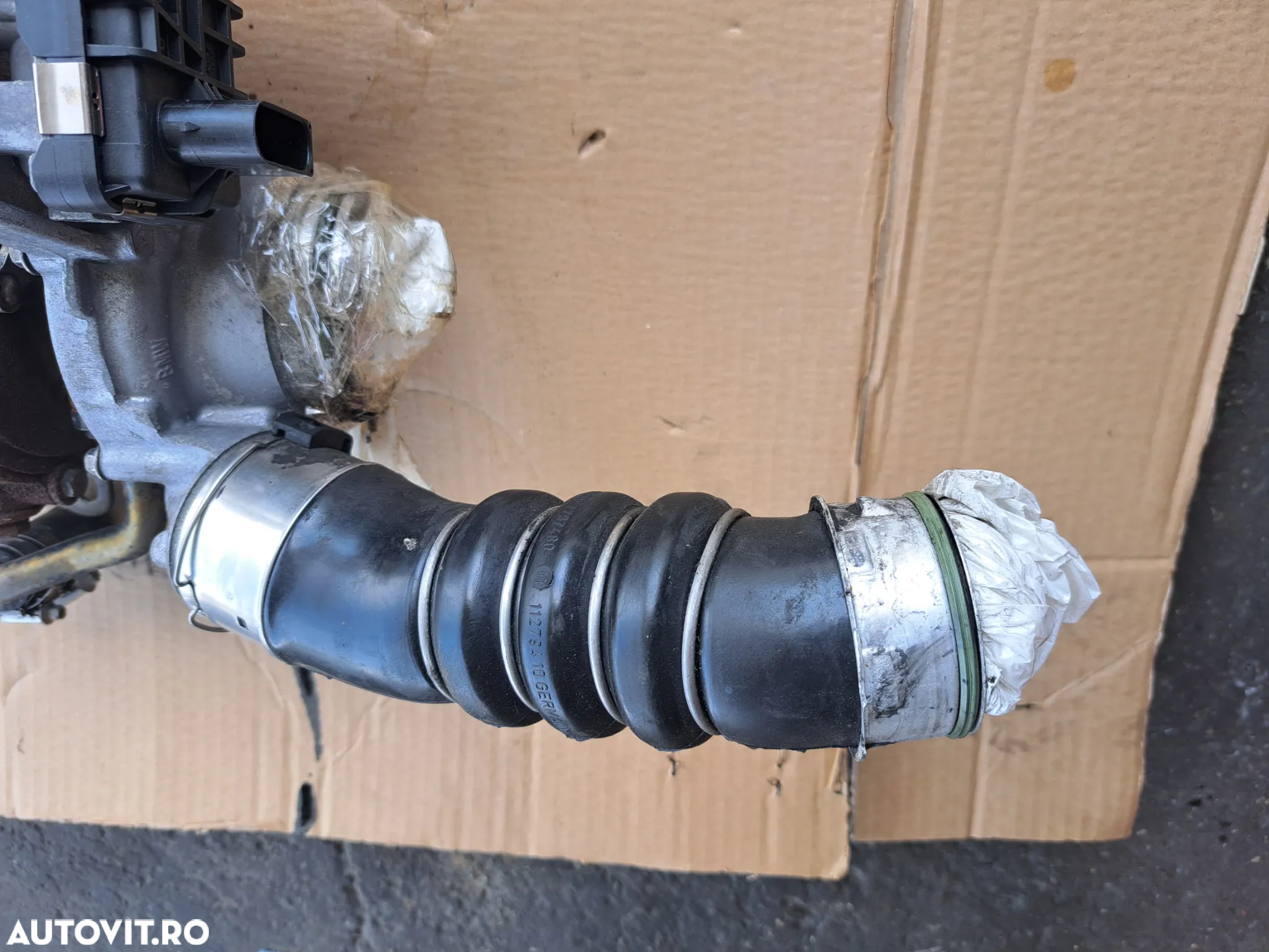 Turbina turbosuflanta Galerie evacuare Furtun intercooler originale BMW E81 E90 E84 - 5