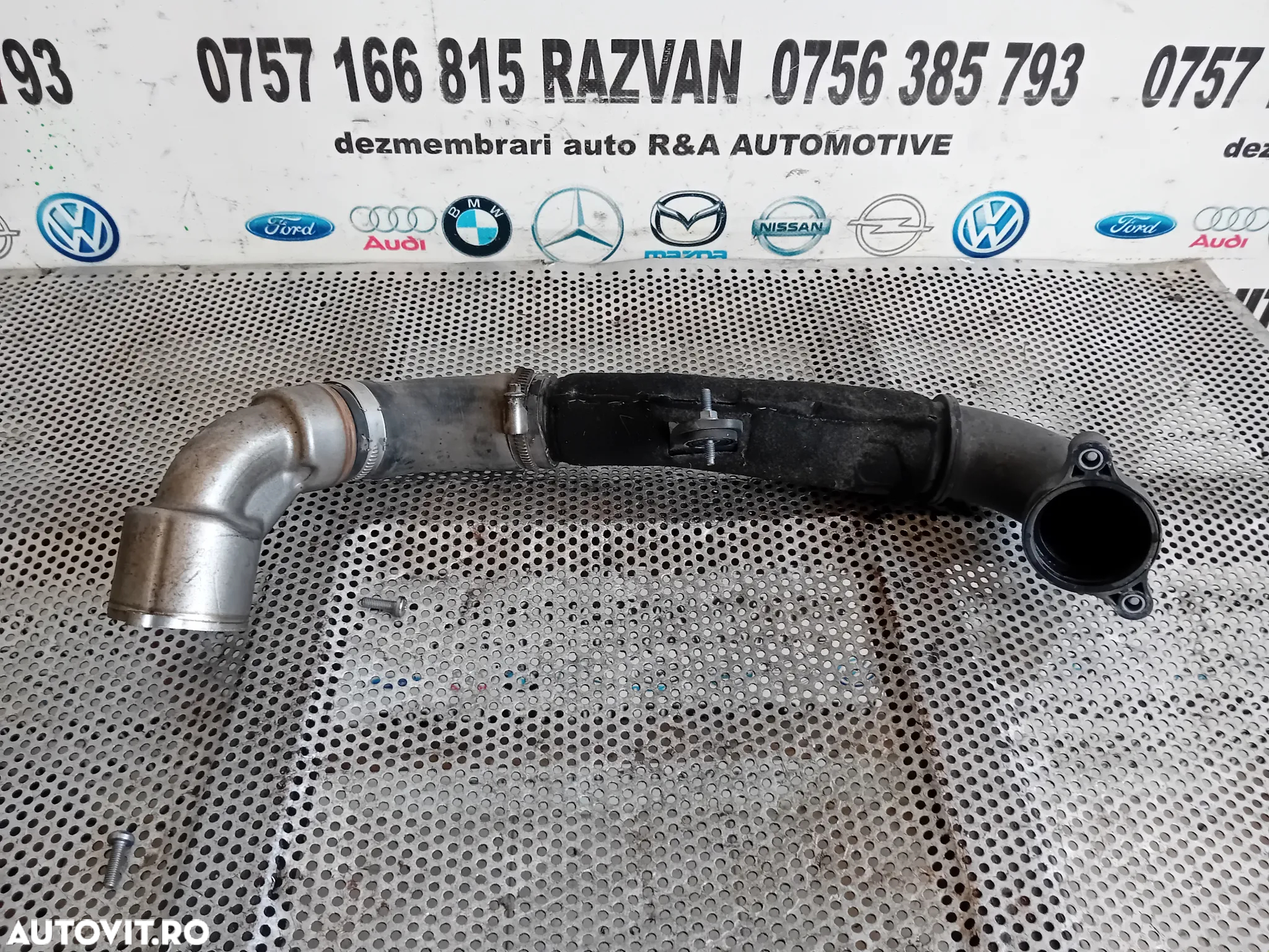 Furtun Tubulatura Intercooler Turbo Audi A6 C7 A5 A4 Q5 2.0 Tdi Motor CNH Cod 04L145828B 04L145762AG - 5