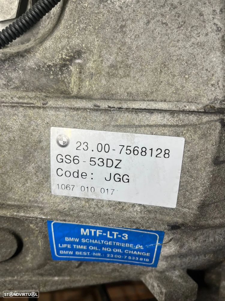 Caixa de Velocidades BMW 123D E87 2.0 Ref: GS6-53DZ/23.00-7568128/N47D20D - 5