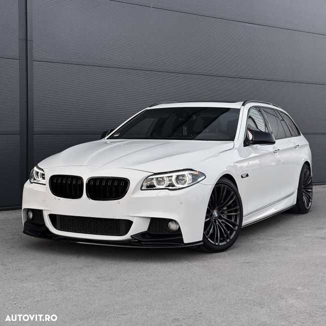 Set Extensii Prelungiri Praguri Laterale Dedicate BMW F10 F11, Lucios - 7