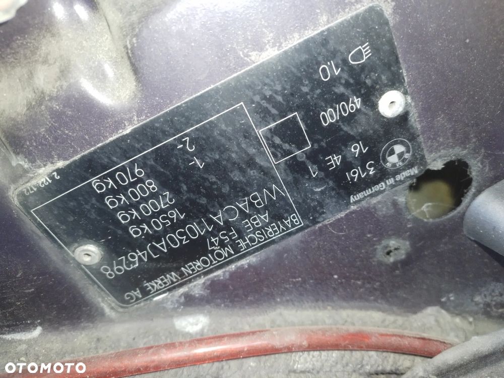 BMW E36 SEDAN 90-99 316 I -  M40 B16  SILNIK KOMPLETNY GWARANCJA - 17