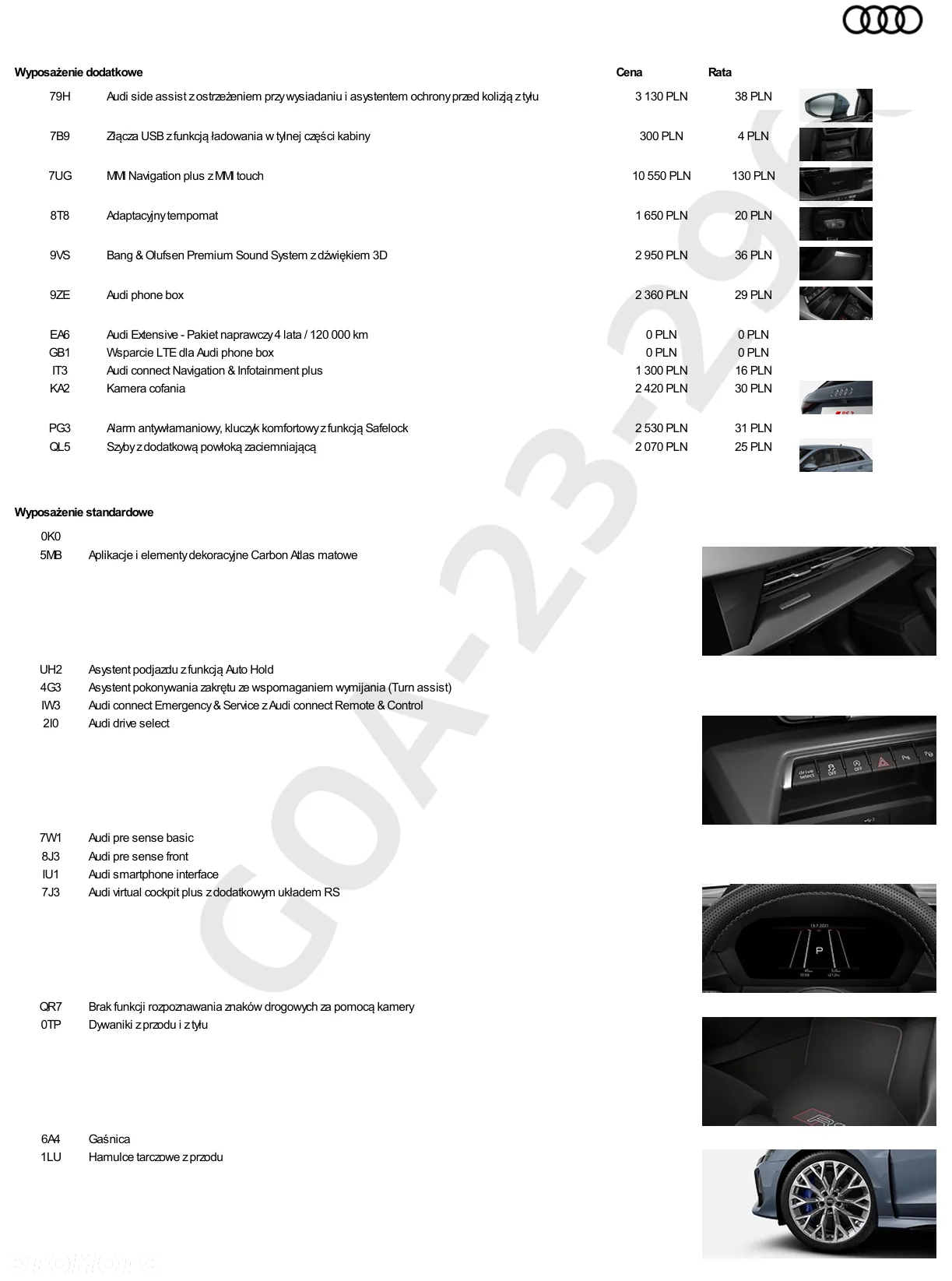 Audi RS3 Sportback TFSI Quattro Performance Edition S tronic - 36