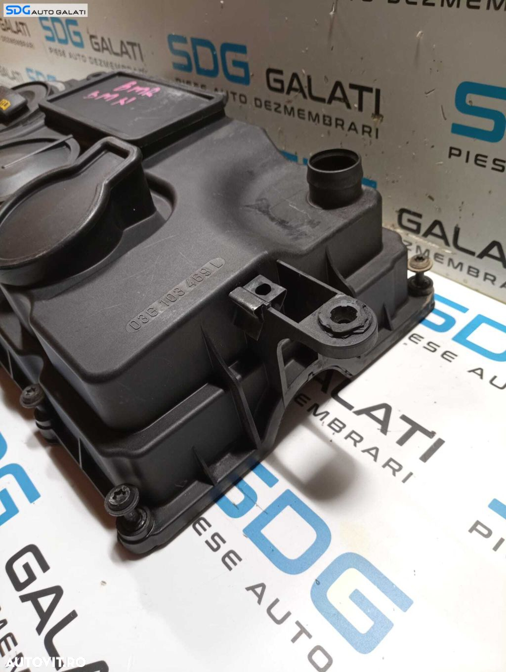 Capac Culbutori Seat Toledo 3 2.0 TDI BMN 2005 - 2009 Cod 03G103469L 03G103475C [M7122] - 5