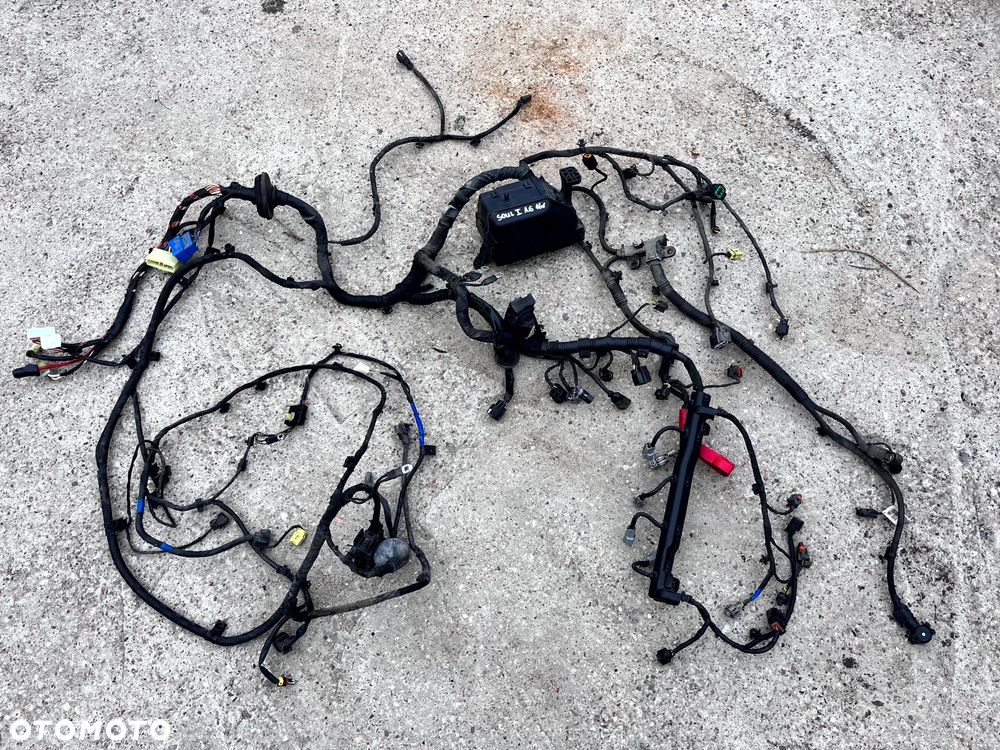 KIA SOUL I 2008-2014 1.6 16V EUROPA WIĄZKA INSTALACJA KOMORY SILNIKA GRODZI