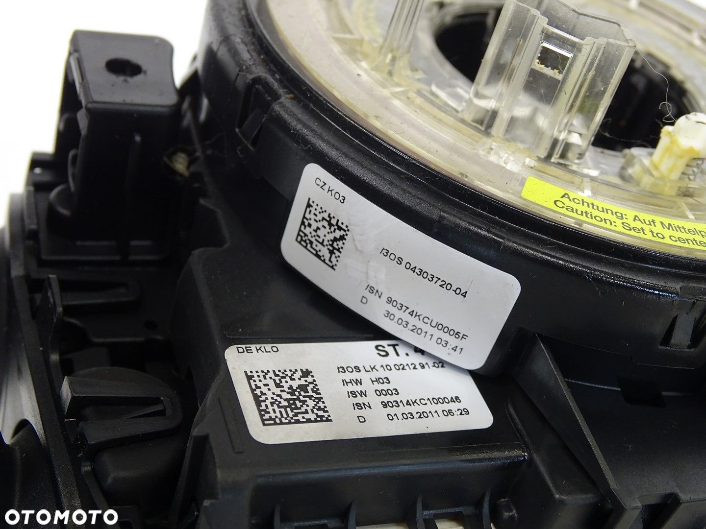 PRZEŁĄCZNIK ZESPOLONY TAŚMA MANETKI AUDI A7 4G 4G8953502P 4H0953568H - 5