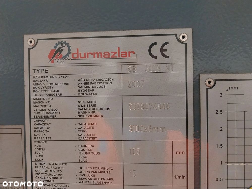 Inny Gilotyna Durma SB 3006NT - 9