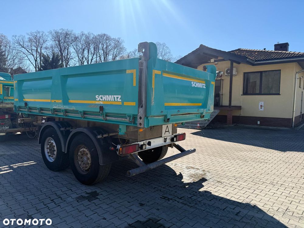 Schmitz Cargobull ZKI 18 przyczepa wywrotka tandem, plandeka, TOP! - 3