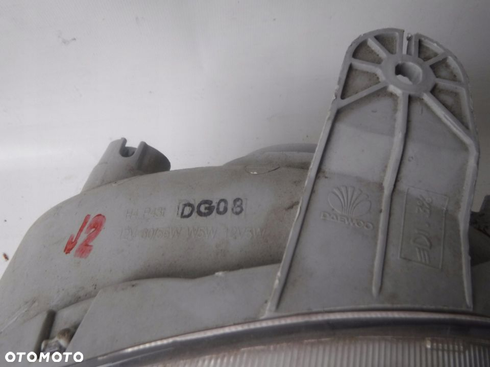 daewoo matiz 98r lampa przód lewa oryginał - 3
