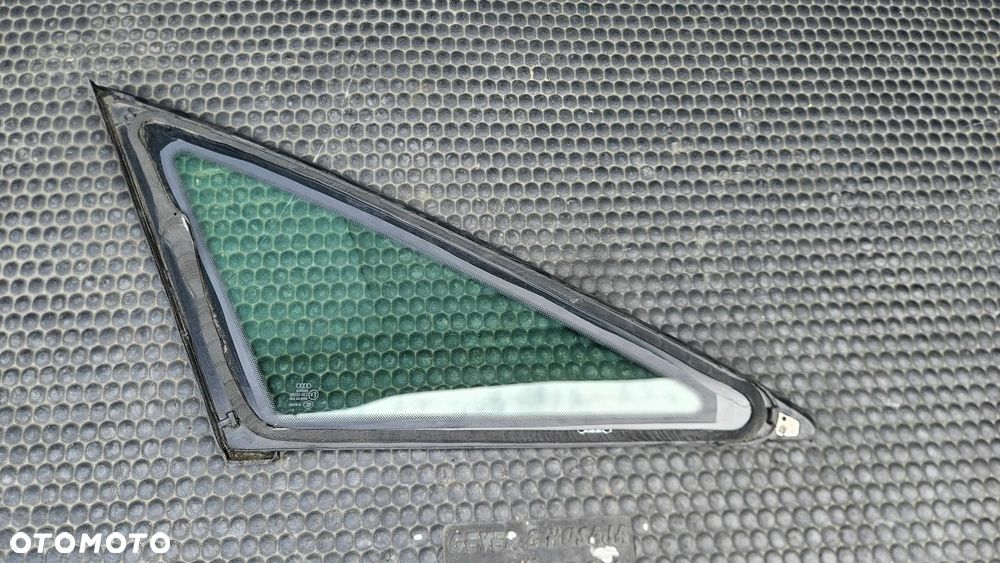 Szyba Szyby Karoseryjna Boczna Błotnik Trójkat LEWA PRAWA Tyl Tylna Pod Chrom Ramki Audi A6 C6 Sedan - 33
