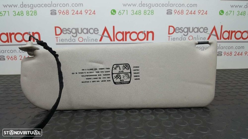 PÁLA DO SOL DIREITA FIAT ULYSSE (179) 2.2 JTD ADMIRAL - 2