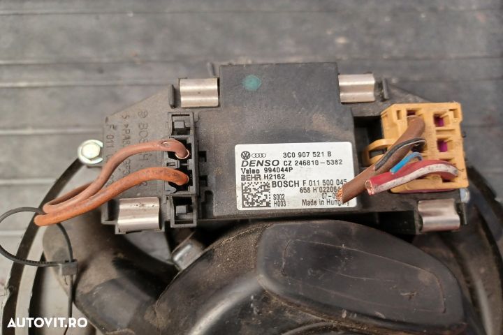 Ventilator aeroterma 3C0907521B 3C0907521B Volkswagen VW Golf 5 [2003 - 4