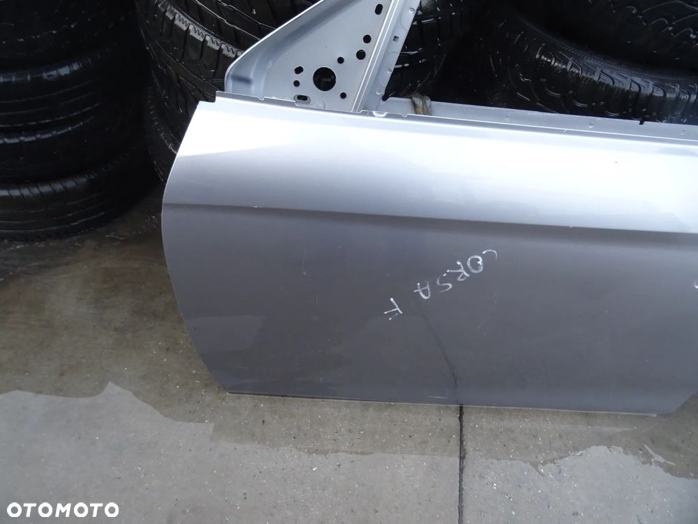 Drzwi Opel Corsa F Lewy Przód (gołe) - 2