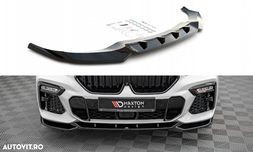 Prelungire Bara Fata compatibila cu BMW X6 G06 M Pack V.1 Maxton Design - 1
