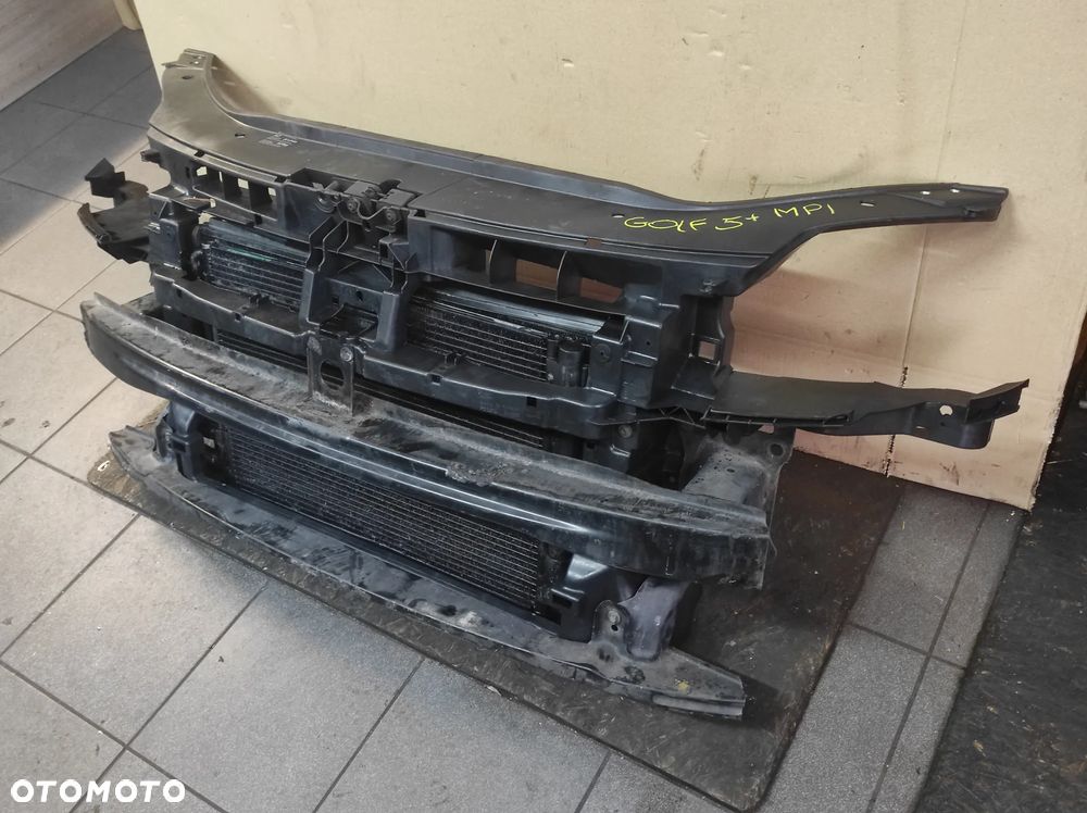 VW GOLF 5 PLUS 1.4 BCA 1.6 MPI BGU BSE 1.6 FSI BAG PAS PRZEDNI WZMOCNIENIE CZOŁOWE CZOŁÓWKA CHŁODNICE BELKA KOMPLETNY SPRAWNE GWARANCJA WYSYŁKA !!! - 2