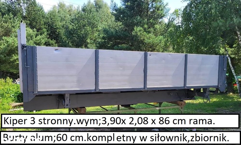 Hakowiec kontener skrzynia  HDS Kiper wywrot Iveco Daily Renault Man Mercedes Nissan Ducato - 8