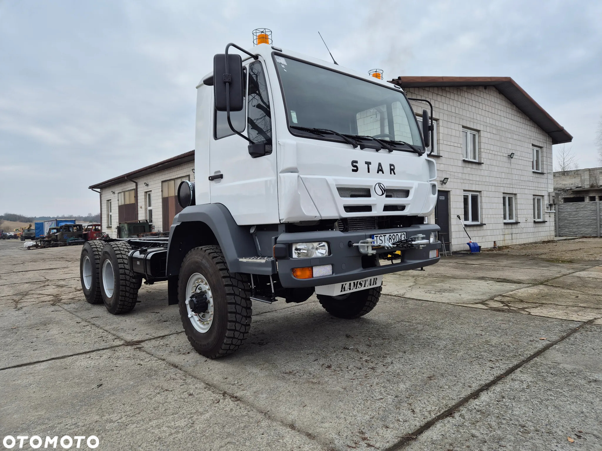 Star 266 MODERNIZACJA 6x6 MAN POD ZABUDOWĘ HDS HIAB HMF PODNOŚNIK KOSZOWY - 3