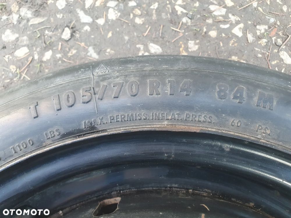DOJAZDÓWKA 4x100 3,5Jx14 105/70R14 VW AUDI SKODA SEAT 357601025D POSIADAM 3 SZT - 11