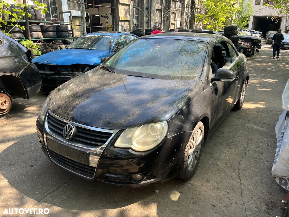 Bara fata completa VW Volkswagen EOS cabrio negru 2006 - 8