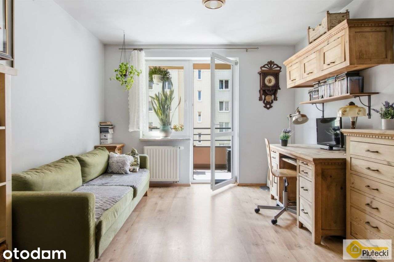 Przestronne 2 pokoje | balkon | 49,1m² | Garaż