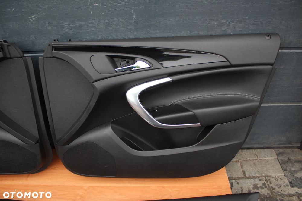 FOTELE KANAPY PÓŁ SKÓRA GRZANE BOCZKI OPEL INSIGNIA A HATCHBACK SEDAN KOMBI EUROPA - 22