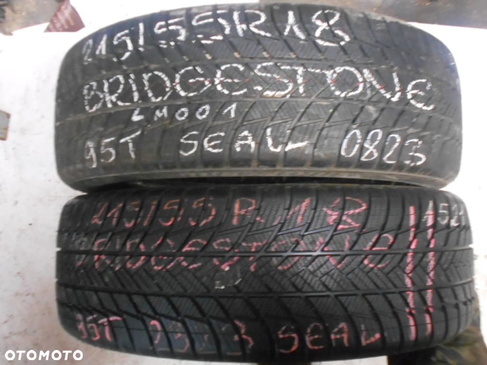 OPONY 215/55R18 BRIDGESTONE BLIZZAK LM001 SEAL DOT 2323  7.8MM - 1