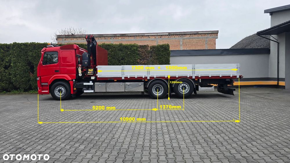 Volvo FM 380 6x2 CRANE FASSI F185 - 32