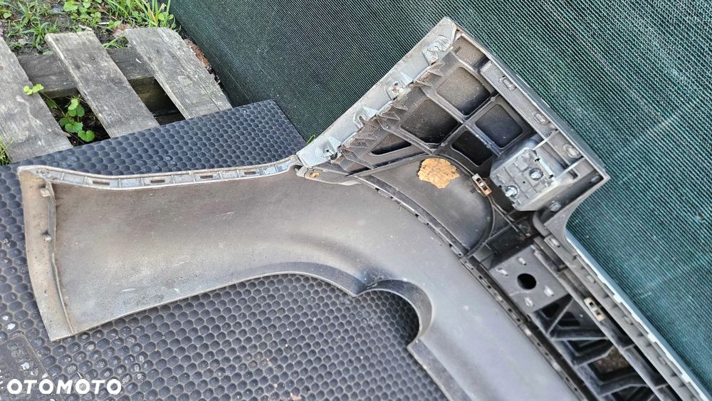 Zderzak Tył Tylny Szary Dwa Wydechy 2 Rury Listwa Chrom Dokładka Audi A4 B6 Sedan - 31