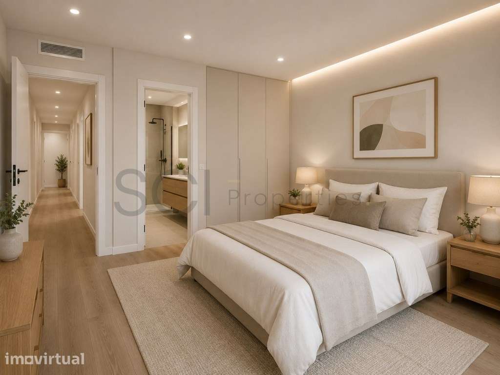 Moradia T4 duplex com garagem e churrasqueira em Fernão Ferro - Grande imagem: 2/25