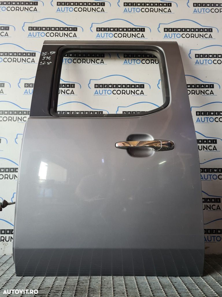 Usa Stanga Spate Mazda BT - 50 2006 - 2008 SUV 4 Usi gri (996) FARA GEAM ȘI MACARA - 2