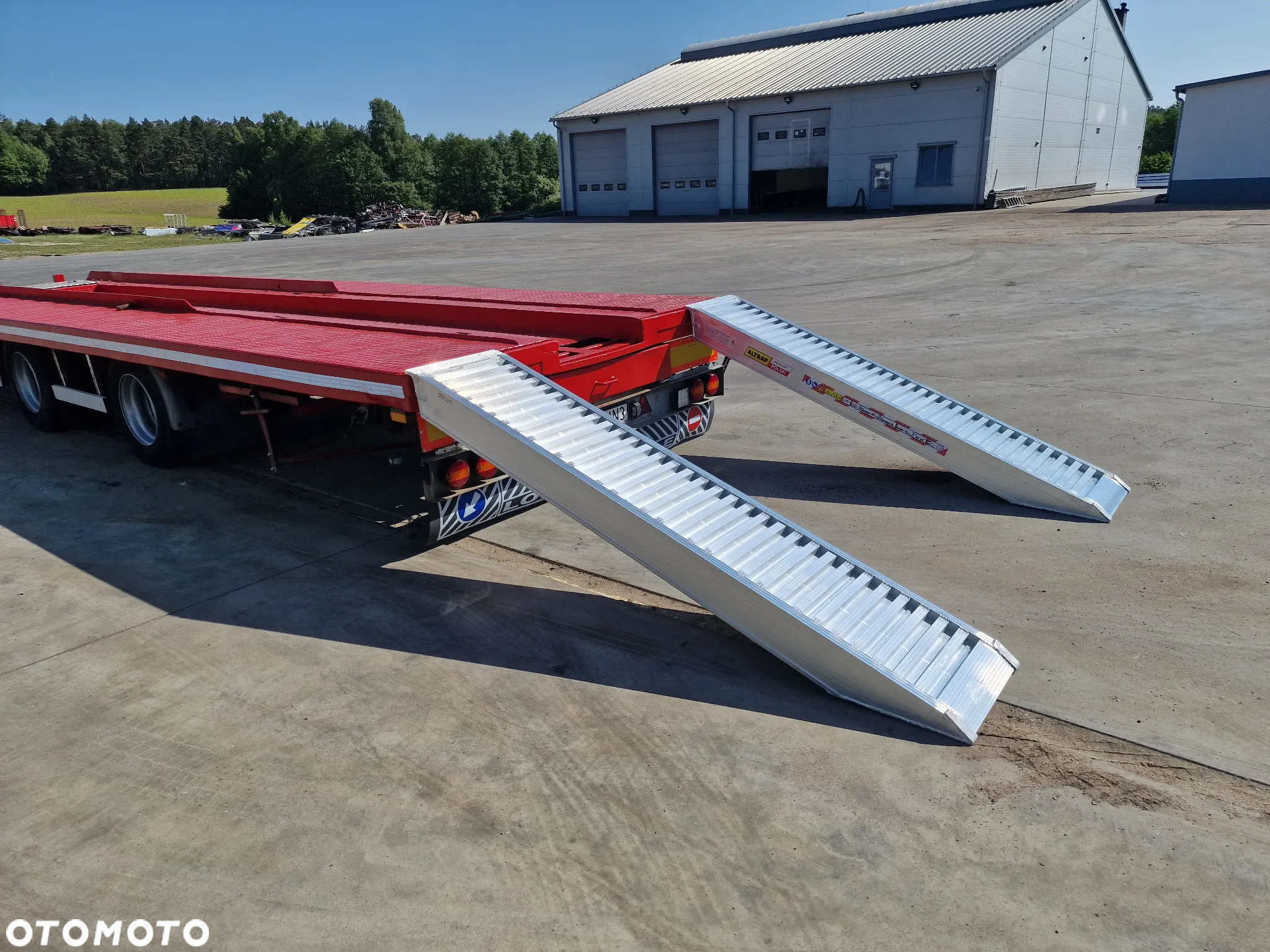 Cmt Tandem Niskopodwoziowa Wciągarka Najazdy Aluminiowe 2006 rok DMC: 17500 kg - 13