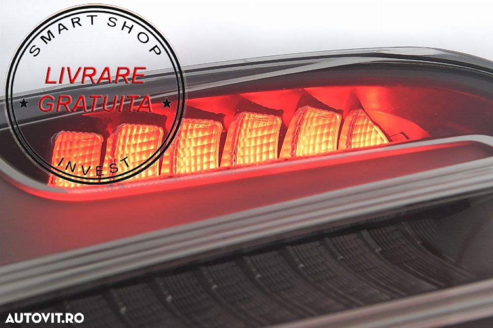Stopuri LED Mercedes A-Class W176 (2013-08.2015) Facelift Design Fumurii cu Semnal- livrare gratuita - 7