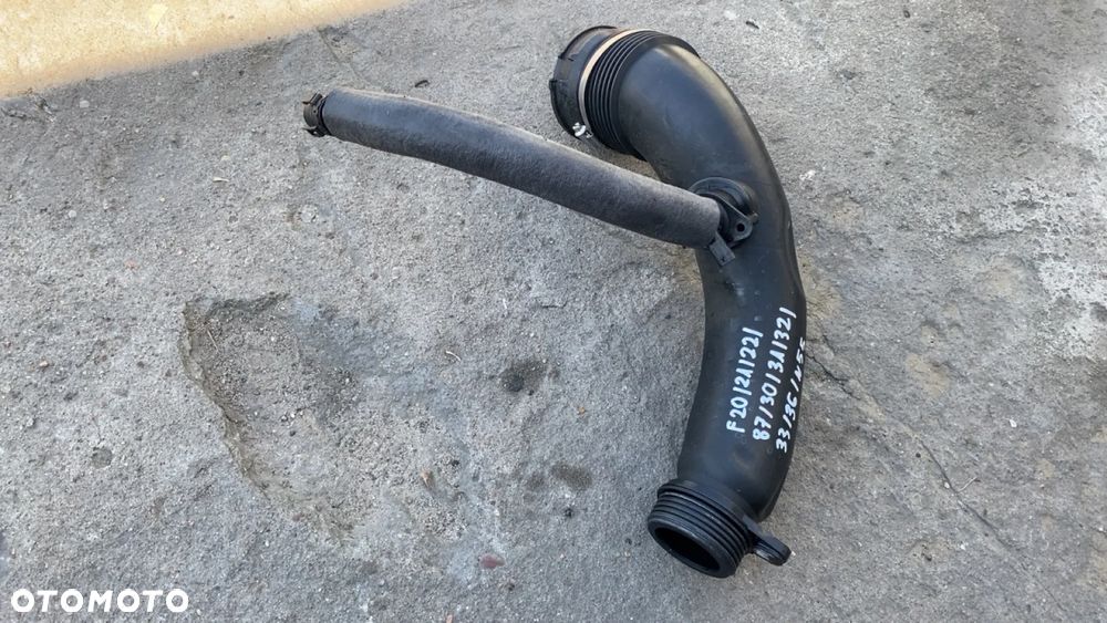 BMW F20 F21 F30 F31 F32 F33 F36 RURA POWIETRZA PRZEWÓD DOLOT N55 7602651 LEKKO USZKODZONY - 1