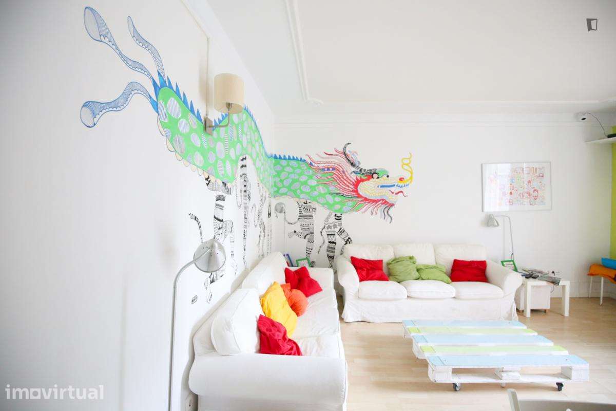 Quarto - localizado em Entrecampos Lisbon - Grande imagem: 4/37