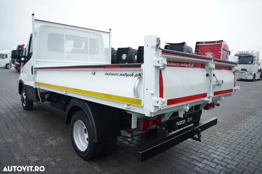 Iveco DAILY 35-160 / BASCULABILĂ - 3,3 M / BASCULARE PE SPATE / ROȚI DUBLE PE SPATE / MANUALĂ / IMPORT / - 22