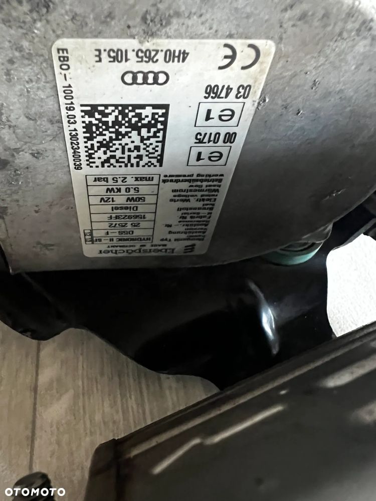 WEBASTO OGRZEWANIE POSTOJOWE AUDI Q5 8R LIFT DEMONTAŻ 8R0265081L KOMPLETNE - 3