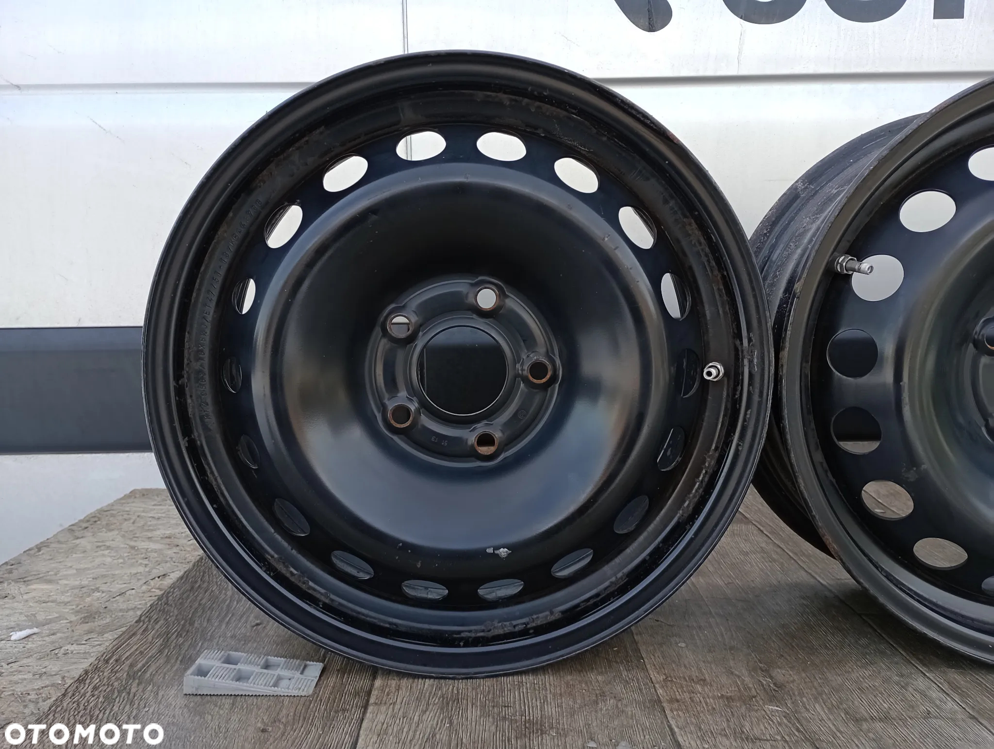 FELGI STALOWE 5x114 R16 6,5J ET47 Z TPMS Renault Trafic Megane Scenic Latitude Fluence Dacia Duster Fiat Talento Opel Vivaro - 2