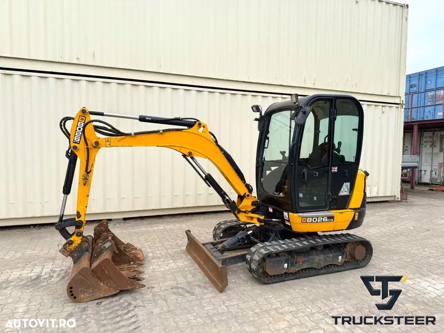 JCB 8026 CTS | JoyStick | Lama Nivelatoare - 1